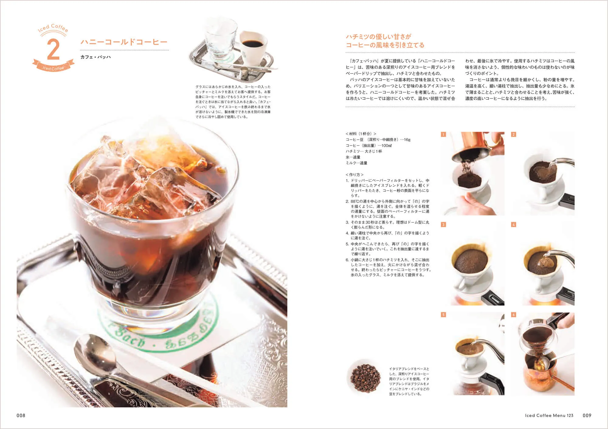 アレンジ＆クリエイティブ アイスコーヒー 中面