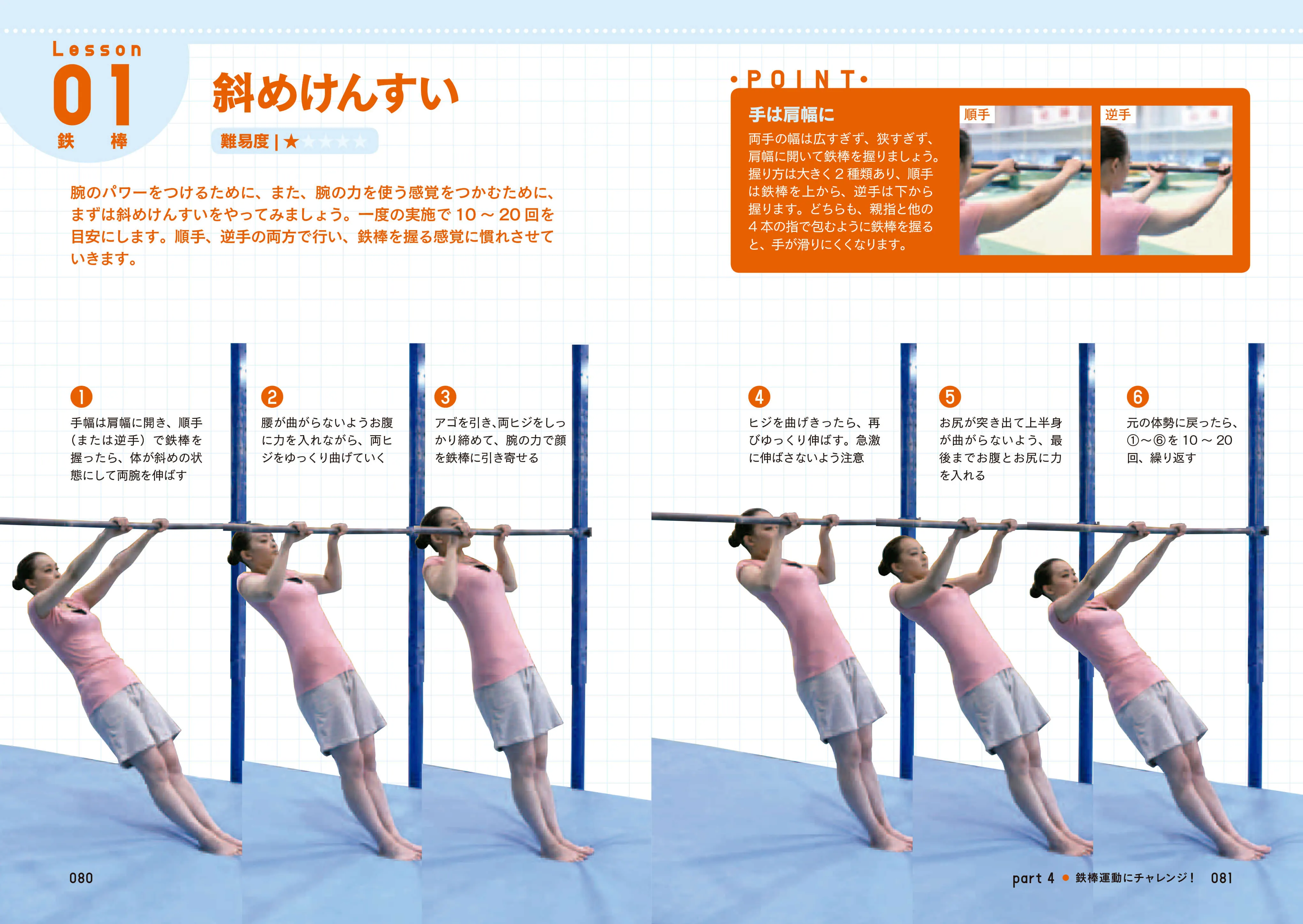 田中理恵の体操教室 中面