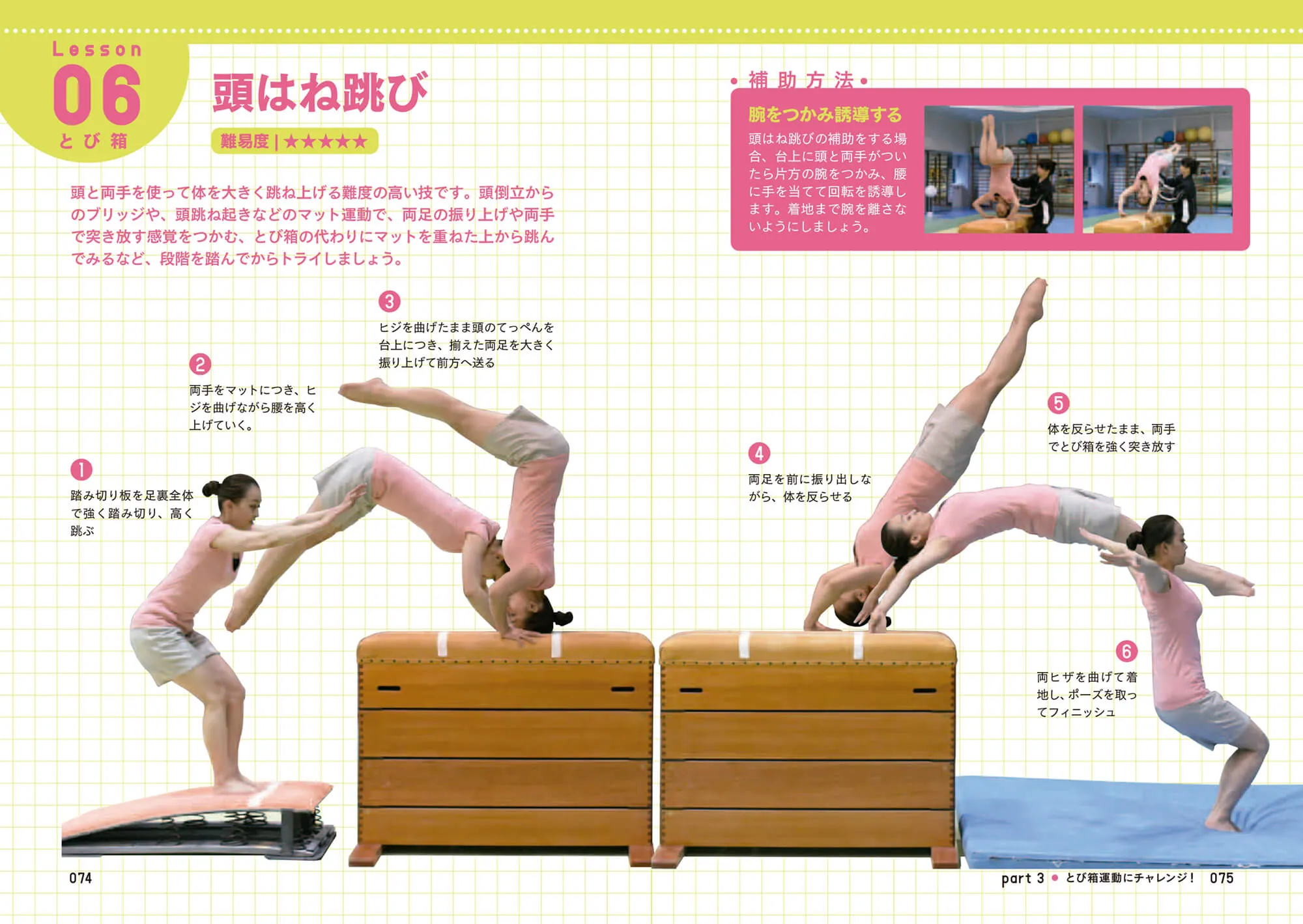 田中理恵の体操教室 中面