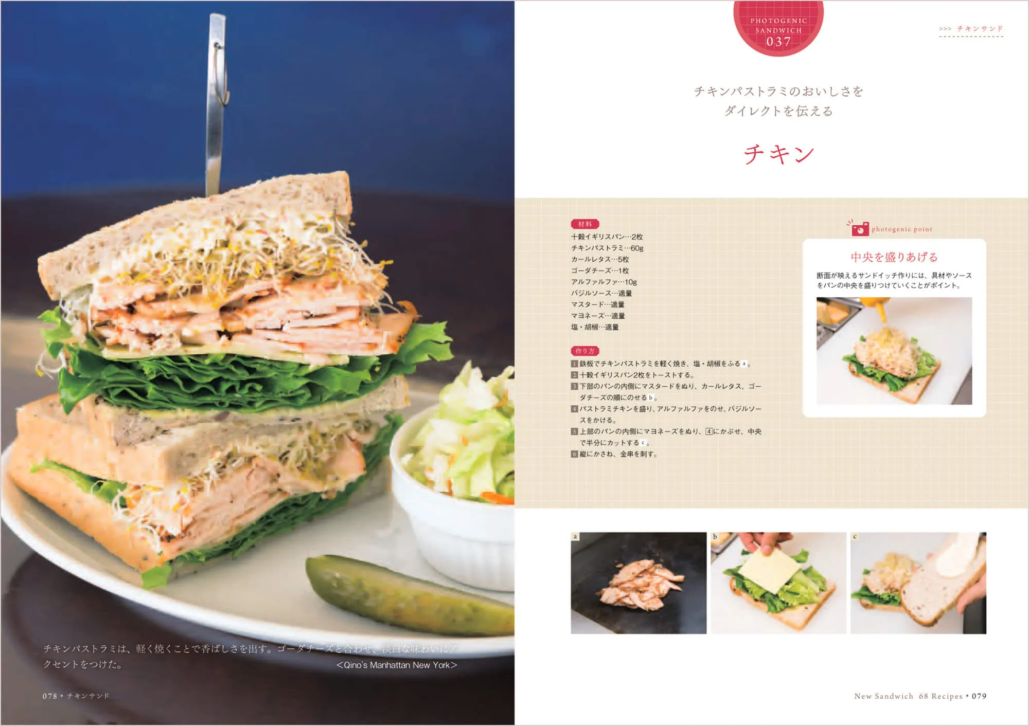 ニューサンドイッチ 中面