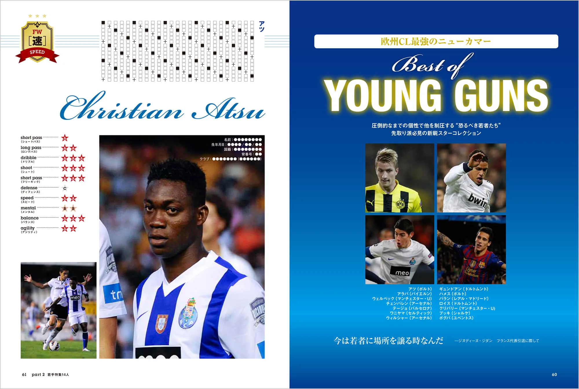 サッカーマガジン増刊号 中面